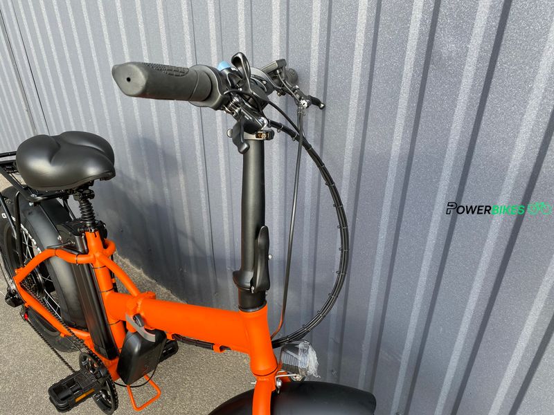 Электро-фэтбайк EBIKE FAT 20″ 48V 750W LCD orange Air e-bike fat 750w orange фото