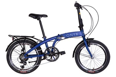 Складний Велосипед 20" Dorozhnik ONYX 2022 синій OPS-D-20-045 фото