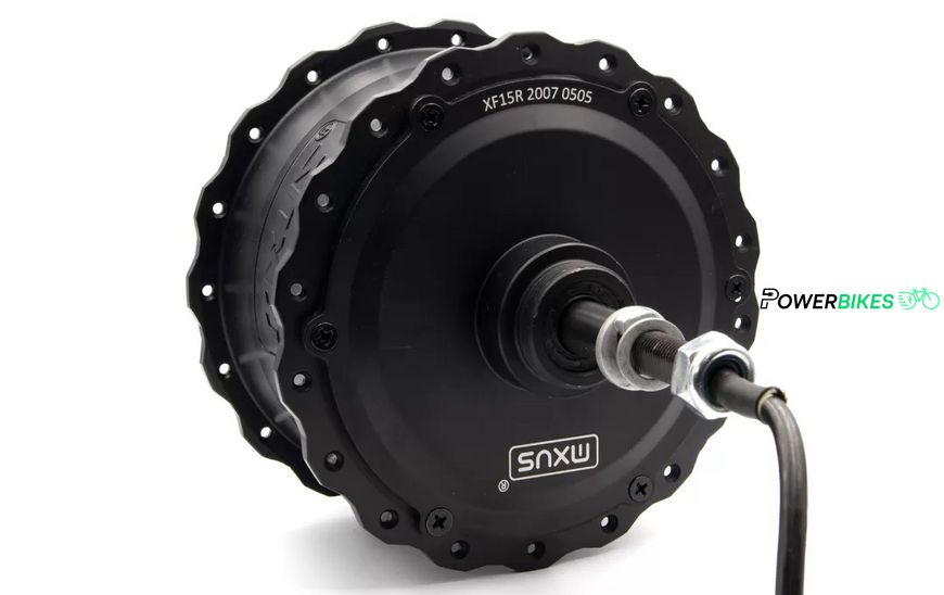 Мотор-колесо для фетбайка MXUS XF15R-48V 750W редукторное заднее MXUS XF15R - 48V 750W FAT фото