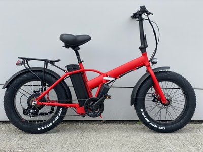 Электро-фэтбайк EBIKE FAT 20″ 48V 15A 750W LCD Red Air e-bike fat 750w 15A Red фото