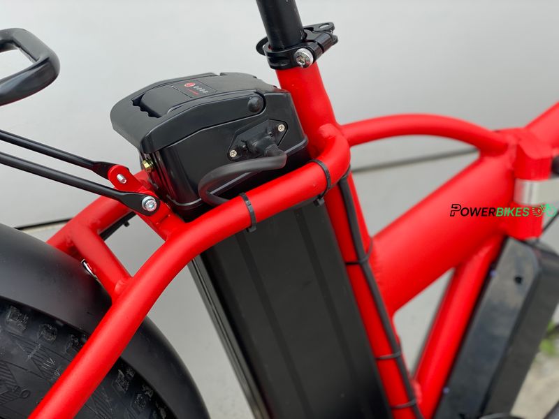Электро-фэтбайк EBIKE FAT 20″ 48V 15A 750W LCD Red Air e-bike fat 750w 15A Red фото
